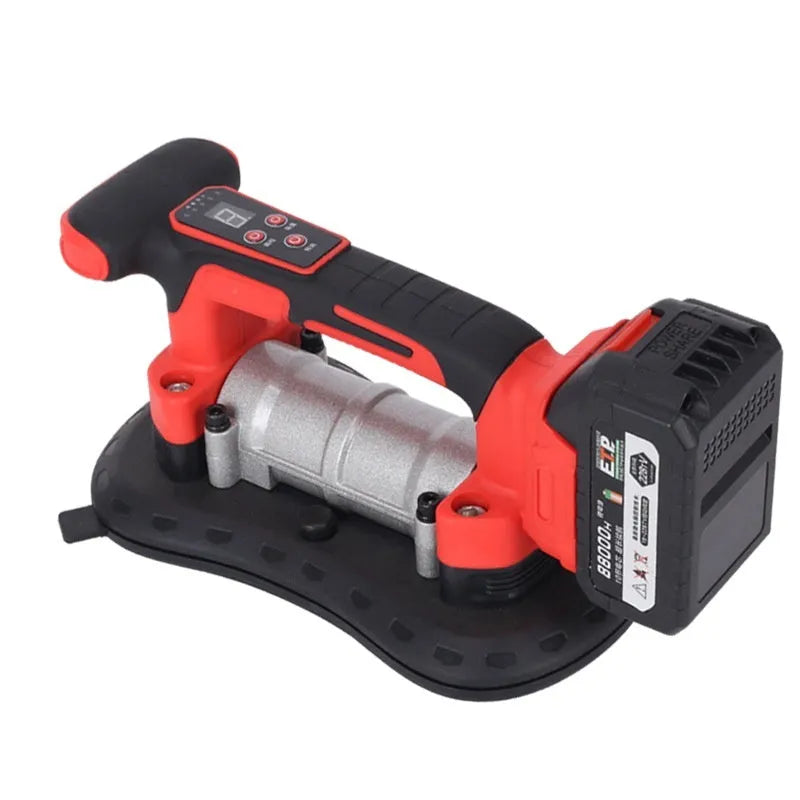 21V tile laying machine with automatic pasting system for ceramic and porcelain tiles