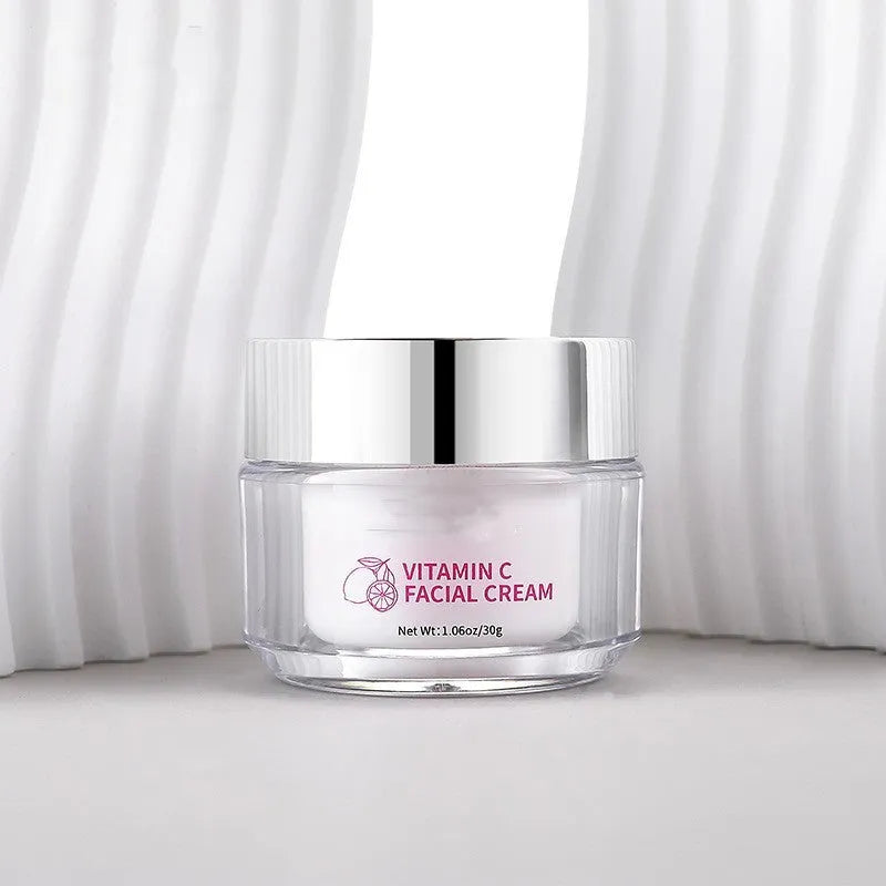 30g vitamin C face cream pot with compact 6x6x5.2cm dimensions
