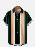 Men's slim fit short sleeve shirt with colourful 3D floral digital print on polyester fabric.