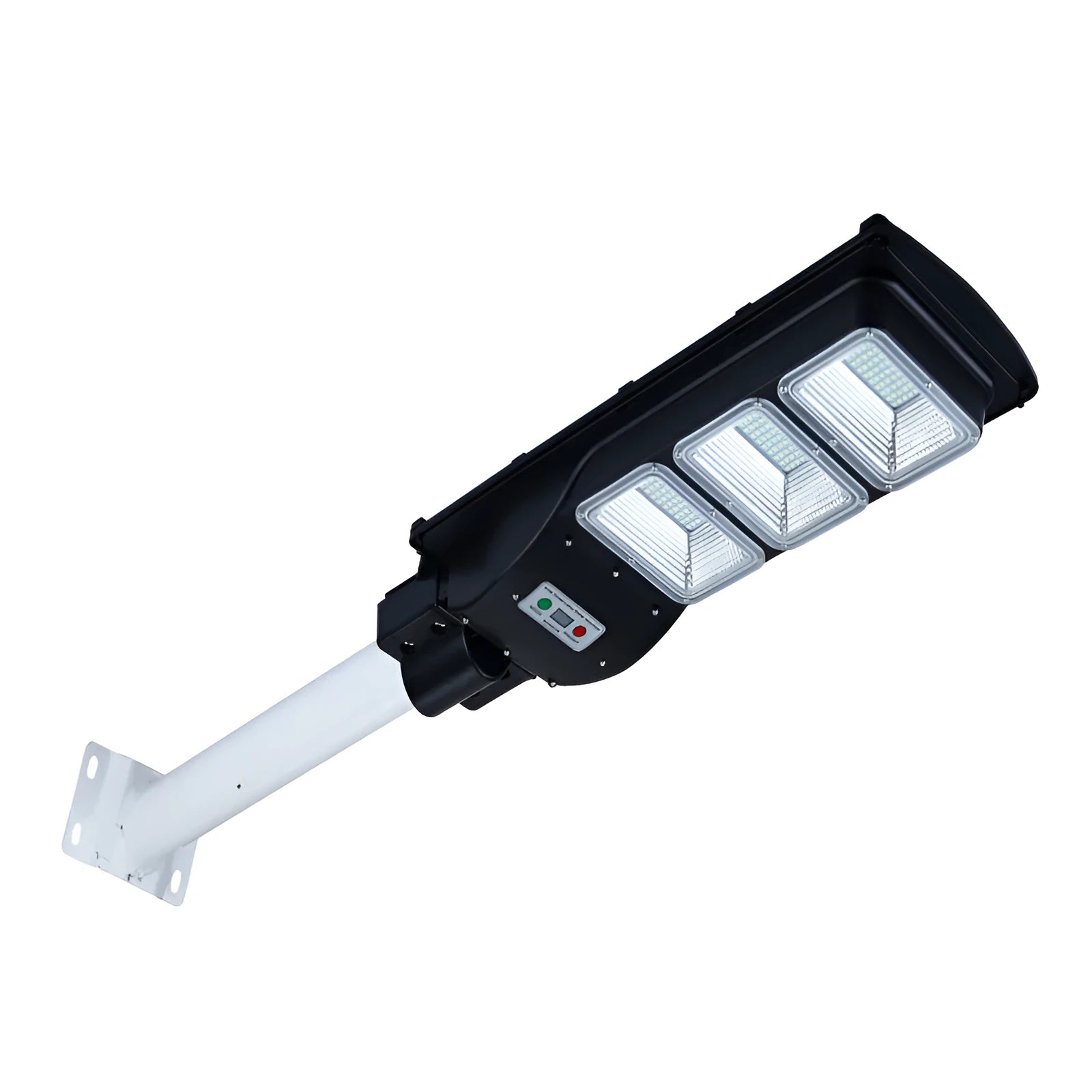 60W integrated solar street light with LED lamp and remote control for outdoor rural use
