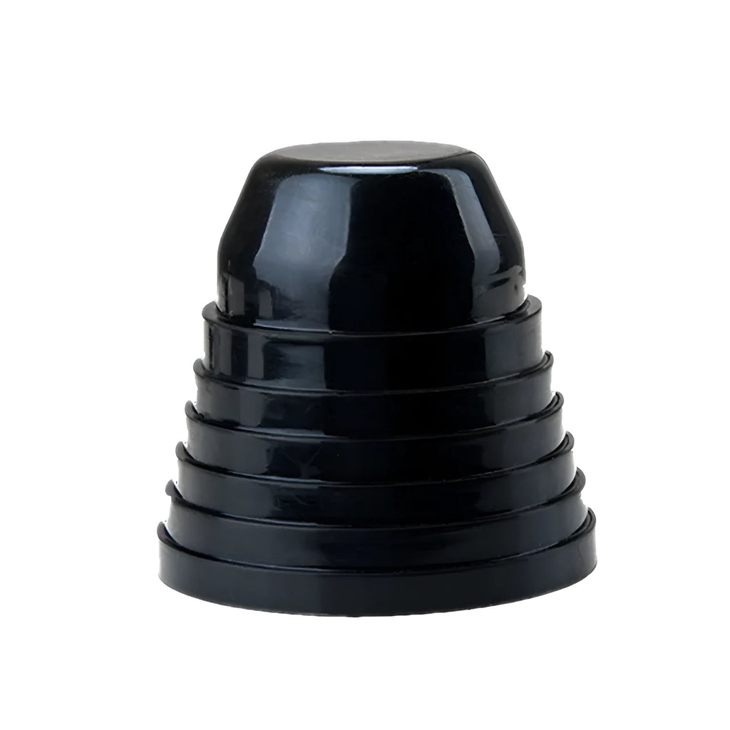 Black silicone 90mm dust cover for General Motors car headlight rear seal protection.