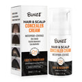 30 ml scalp concealer pomade container with applicator for thinning hair coverage.