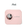 Children's electric pencil sharpener, camera design, 8.2cm x 3.3cm x 7cm, in blue, pink, green, or black