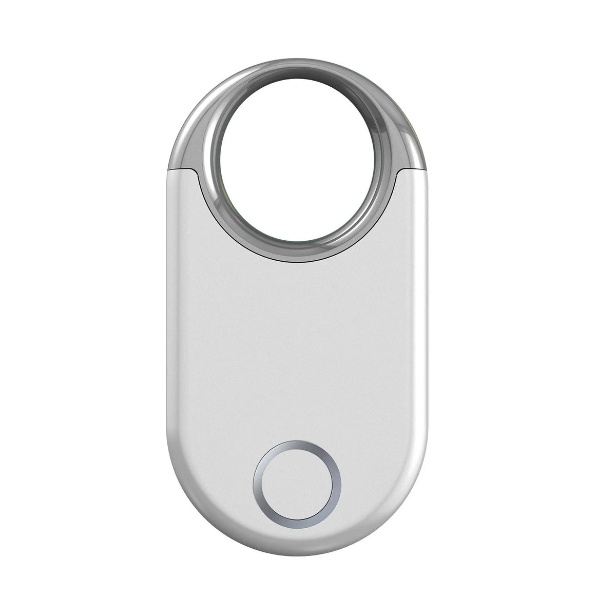 ABC material anti-lost tracking device with GPS positioning, compact 55mm design, black and white colour options