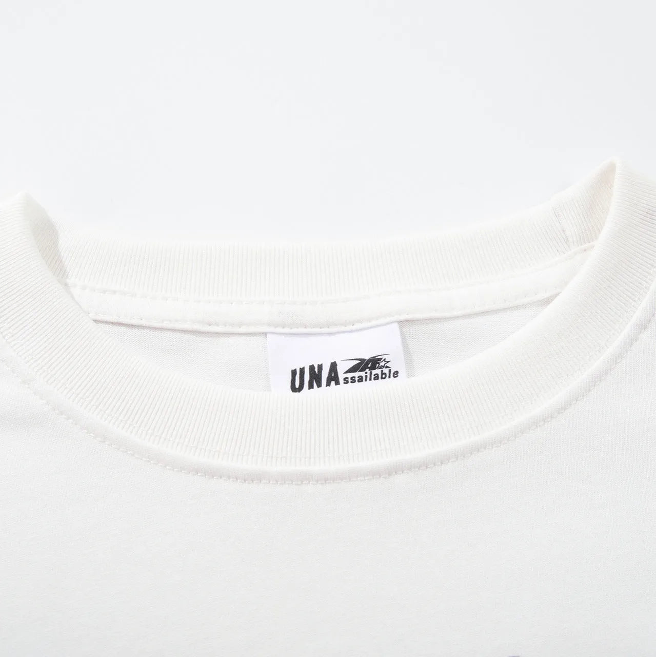 Men's loose fit short sleeve cotton t-shirt in black on a white background