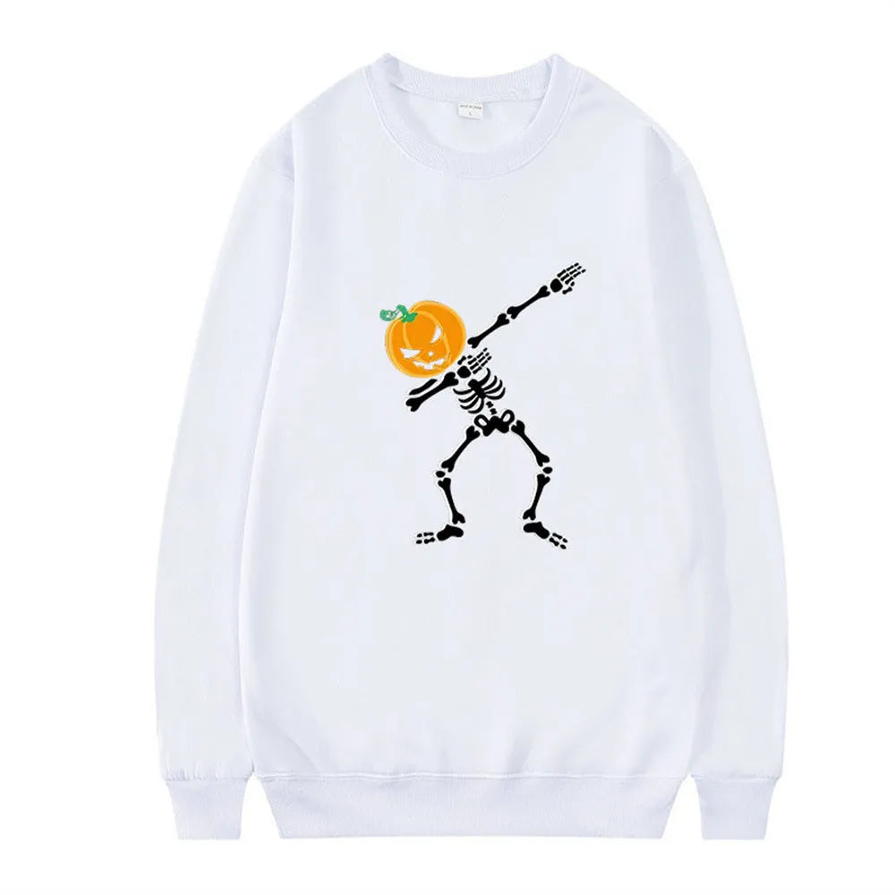 Women's printed cotton crew neck long sleeve top in multiple colour options