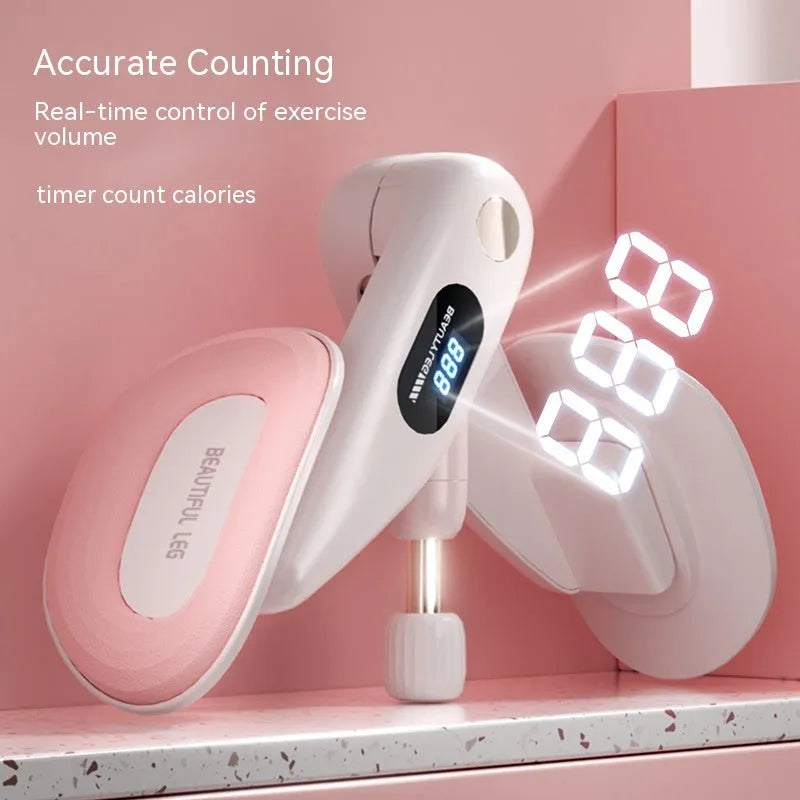 Pelvic floor muscle trainer counting device for kegel exercises in grey colour