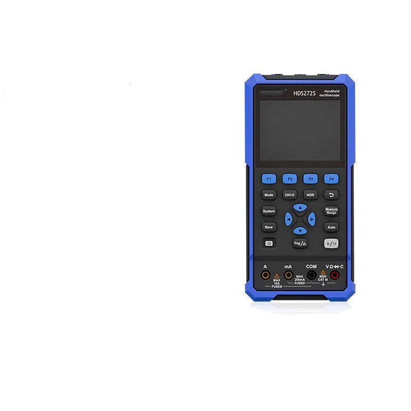 Owon HDS272 handheld digital oscilloscope with probe and accessories for auto repair