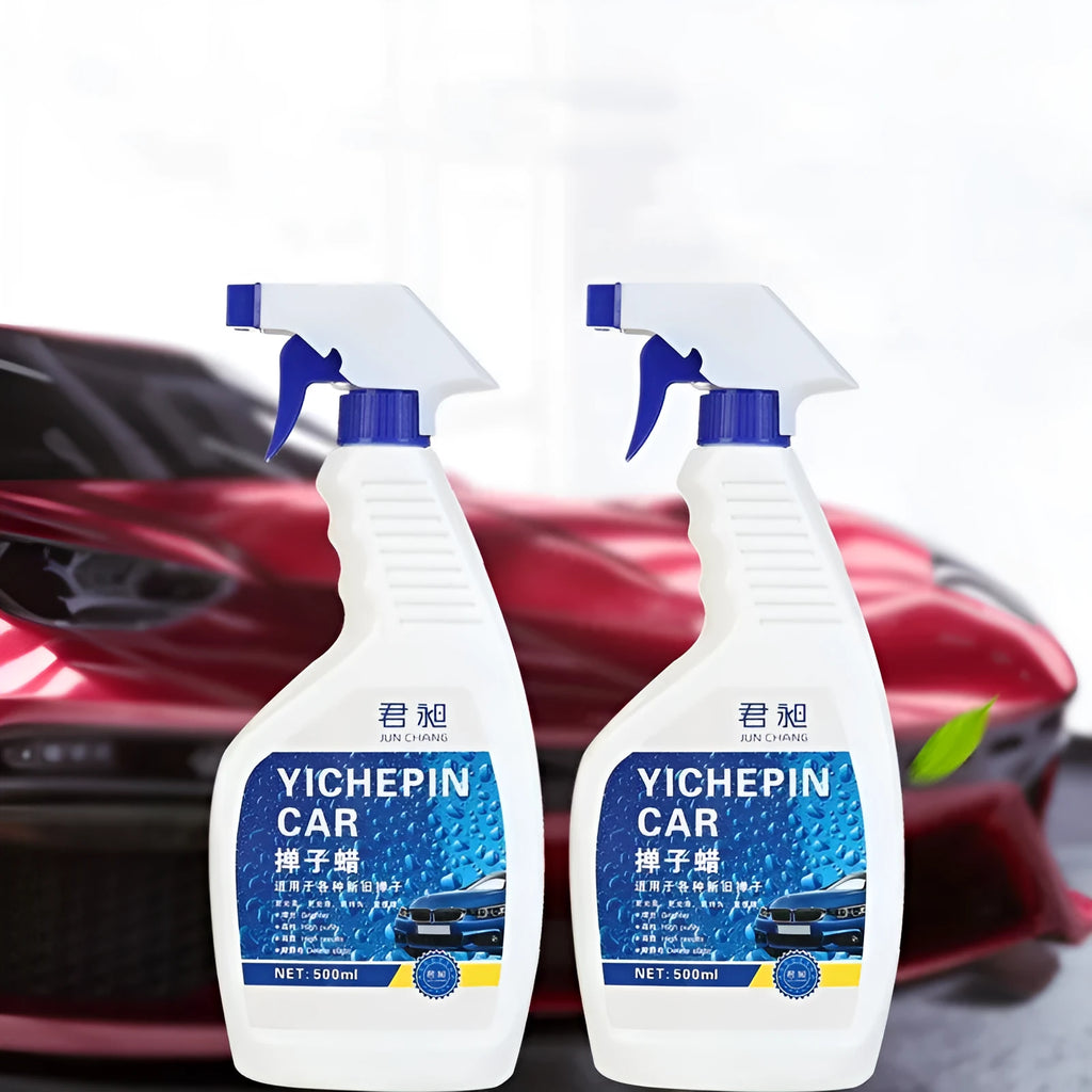 500ml bottle of dust wax powder sprayer for car paint glazing and oxidation resistance