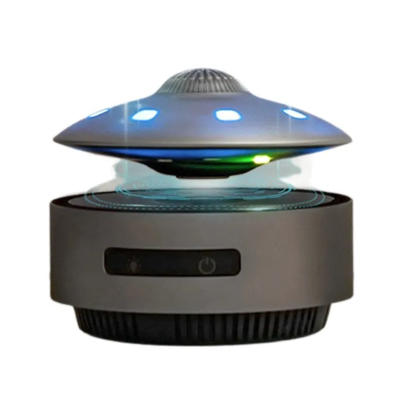 Automatic lifting magnetic levitation Bluetooth speaker with ABS plastic casing in Automatic Lifting Audio colour.