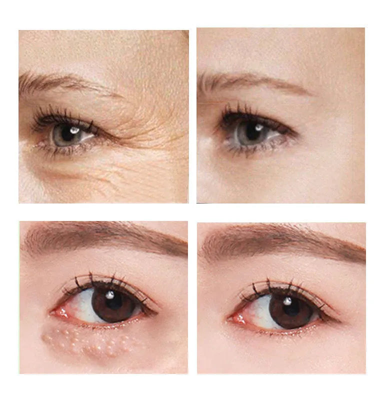 30ml women's eye cream in pump bottle for reducing dark circles and puffiness