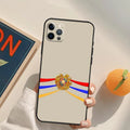Black TPU soft shell phone case with Armenian flag design, compatible with iPhone 14 series models.