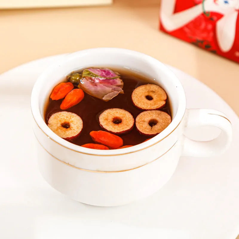 150g box of ginger tea bags with brown sugar, red dates and traditional Chinese herbs