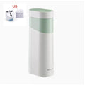Black and green desktop instant water dispenser with nano heating film and under 1 litre capacity