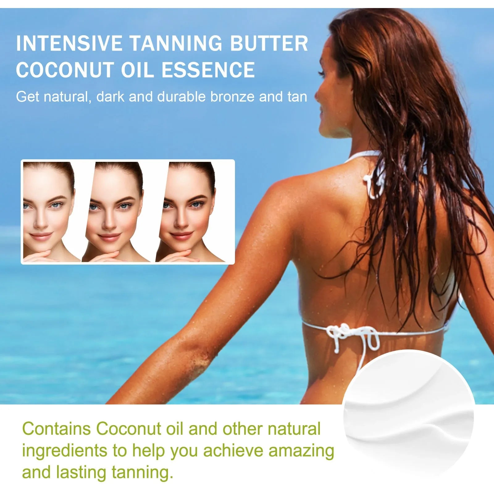 Coconut Help Black Frost Even outdoor blackening cream in 100g size