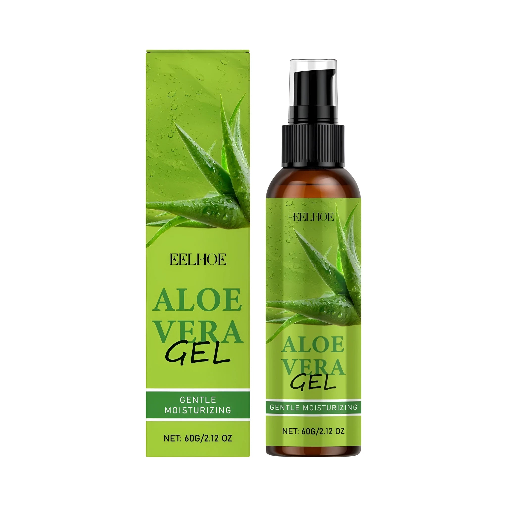 60g tube of aloe vera hydrating gel with glycerin and sodium hyaluronate