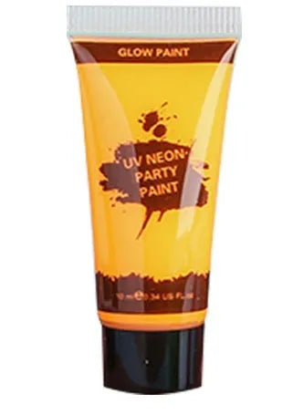 25ml bottle of neon face and body paint in non-toxic gouache formula