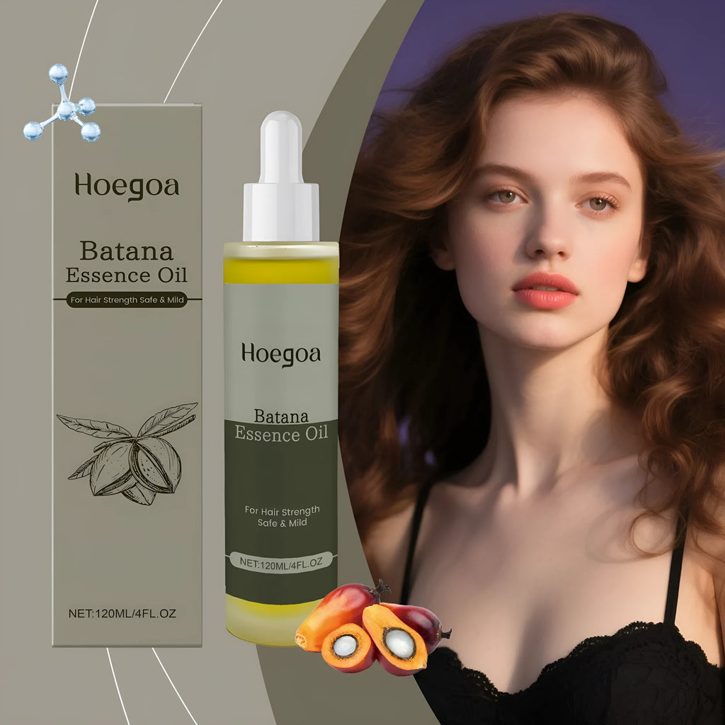 120ml bottle of Platthana Secret Hair Essential Oil for scalp massage.