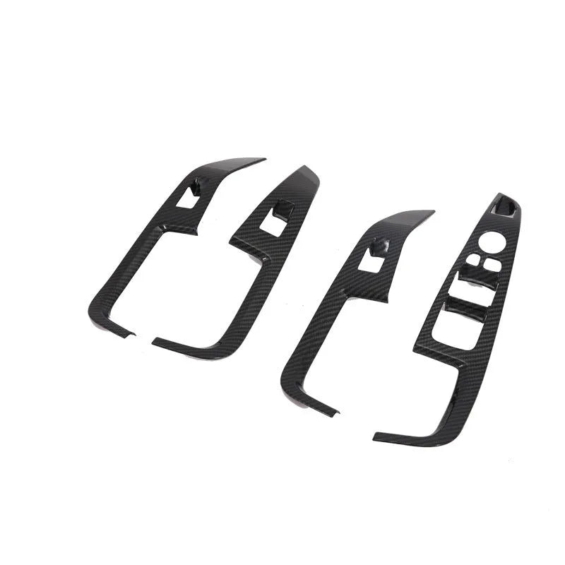 Black ABS plastic centre console trim for 2019 BMW X5 air outlet control panel