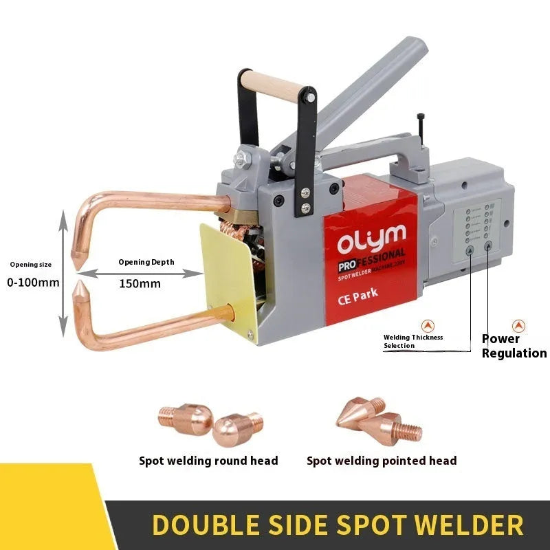 OL8000 double-sided spot welder butt welding machine with manual pulse control