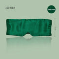 Mulberry silk sleep eye mask in champagne gold colour for light blocking