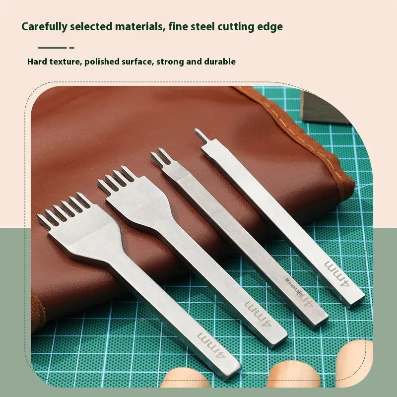 Leather Tools Suit colour DIY sewing tool set for leather cutting and trimming
