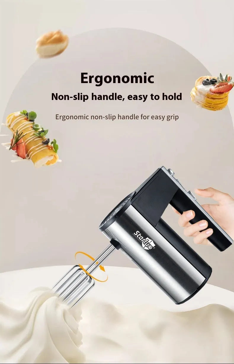 SL-25209 colour household electric hand mixer with 5-speed control