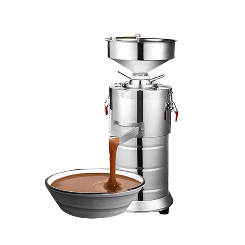 Stainless steel and aluminium electric sesame paste grinding machine for household use.