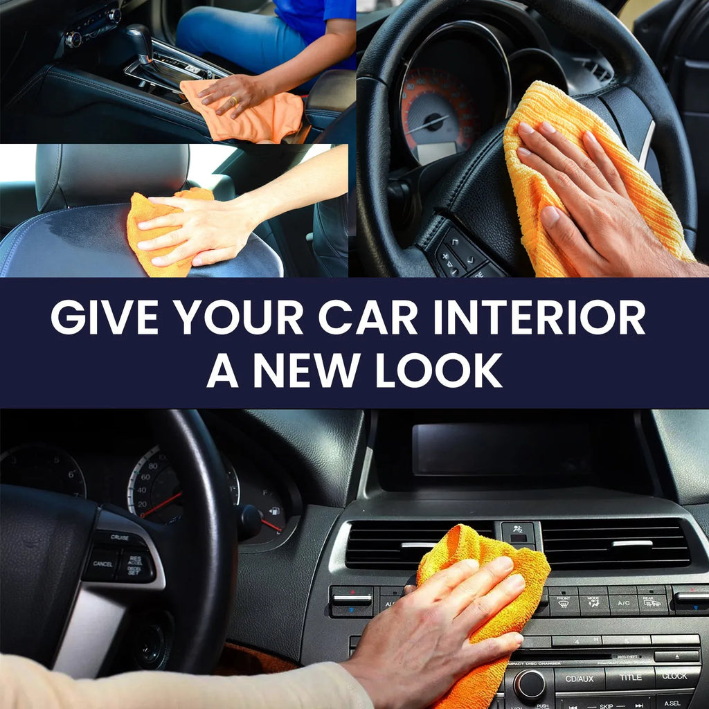 120ml car dashboard renovation cleaner bottle for dust-proof seat and interior care
