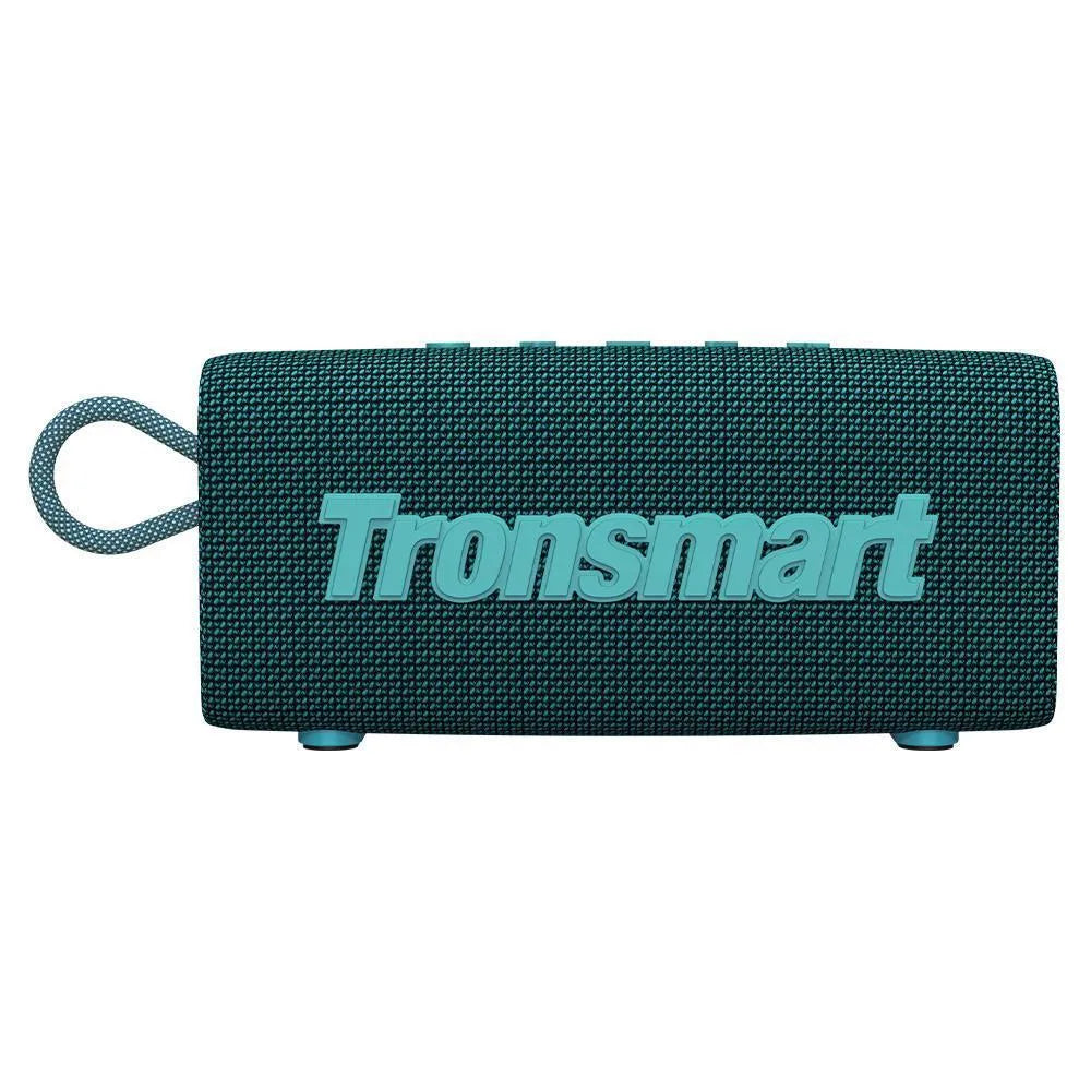 Portable waterproof Bluetooth speaker in multiple colours with outdoor background