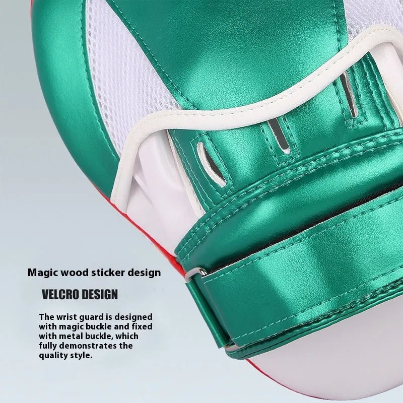 Vertical hanging PU leather baffle target for boxer and sanda training