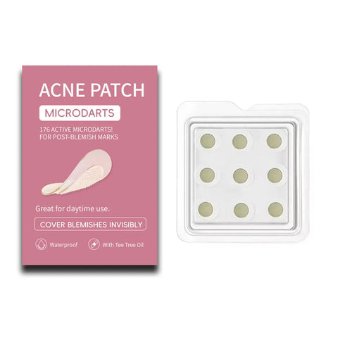 Box of 9 mild acne patches for desalting pimples and closed comedones.