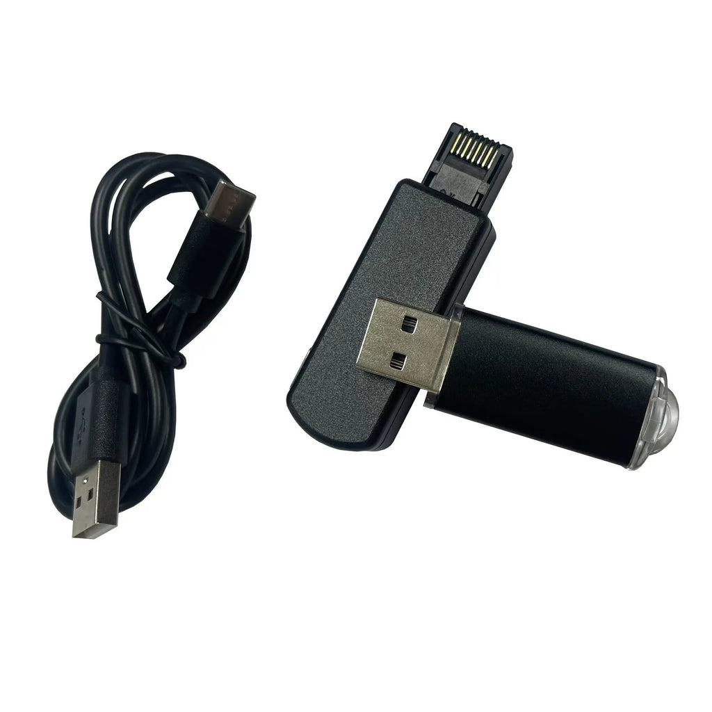 Black JB Tool USB adapter for PlayStation 4 firmware modification with data cable
