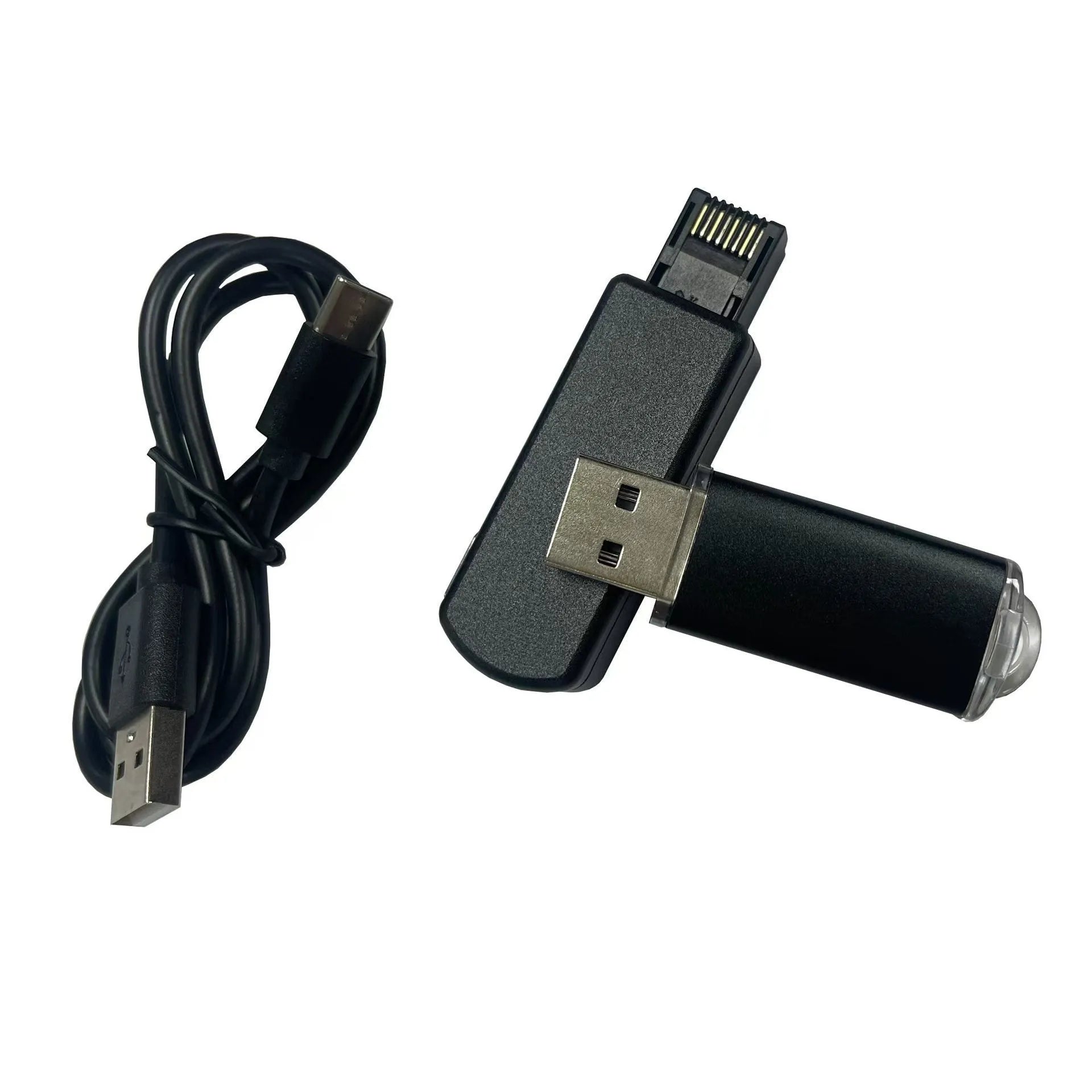 Black JB Tool USB adapter for PlayStation 4 firmware modification with data cable