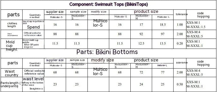 Women's separated bikini set with printing pattern in polyester and spandex