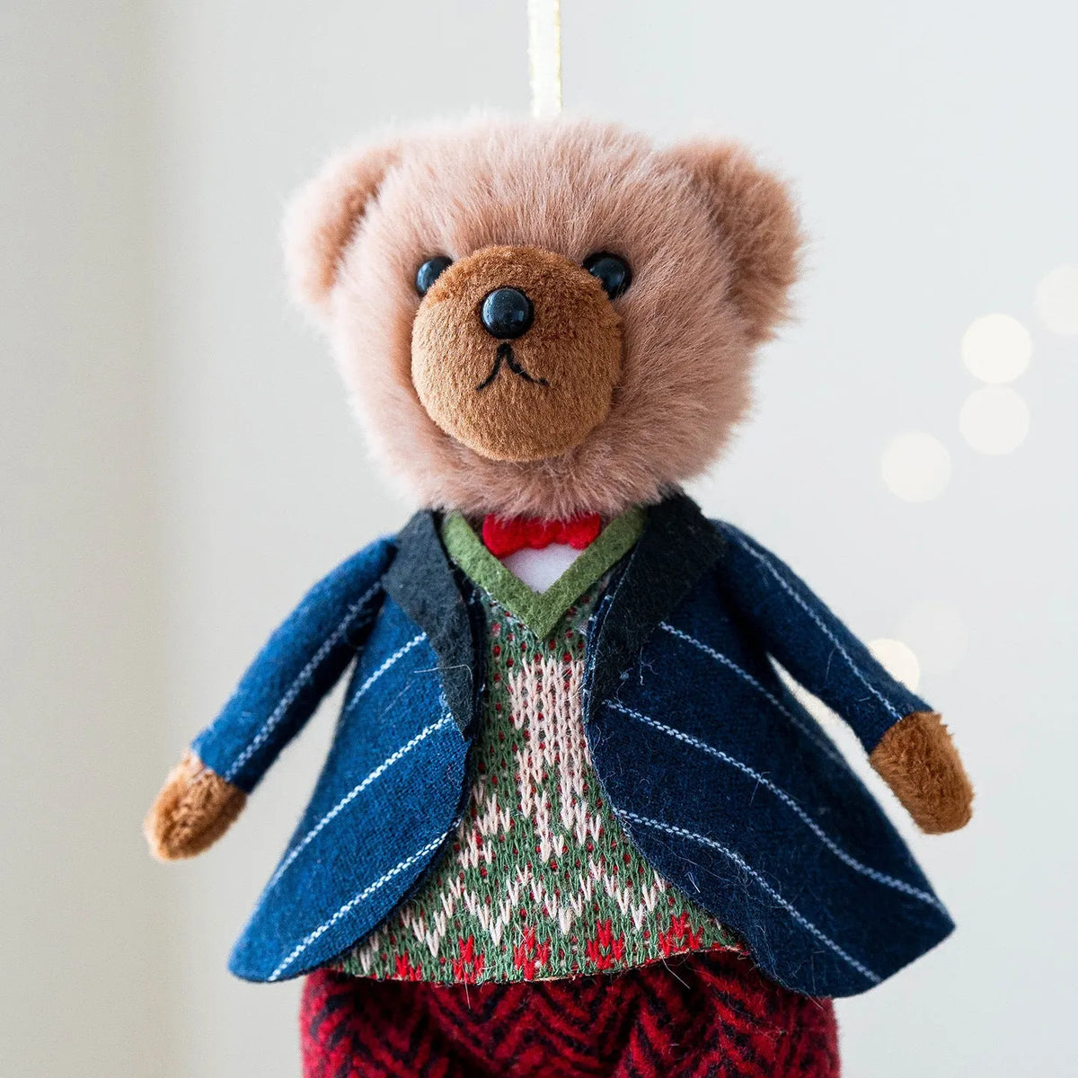 Cloth couple plush bear doll set in princess and gentleman bear cartoon styles