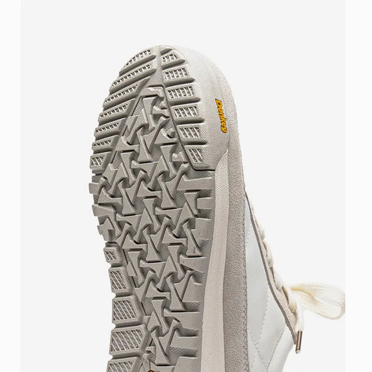 Men's grey all-match sports casual outdoor shoes with PU and cloth upper, available in sizes 36 to 44