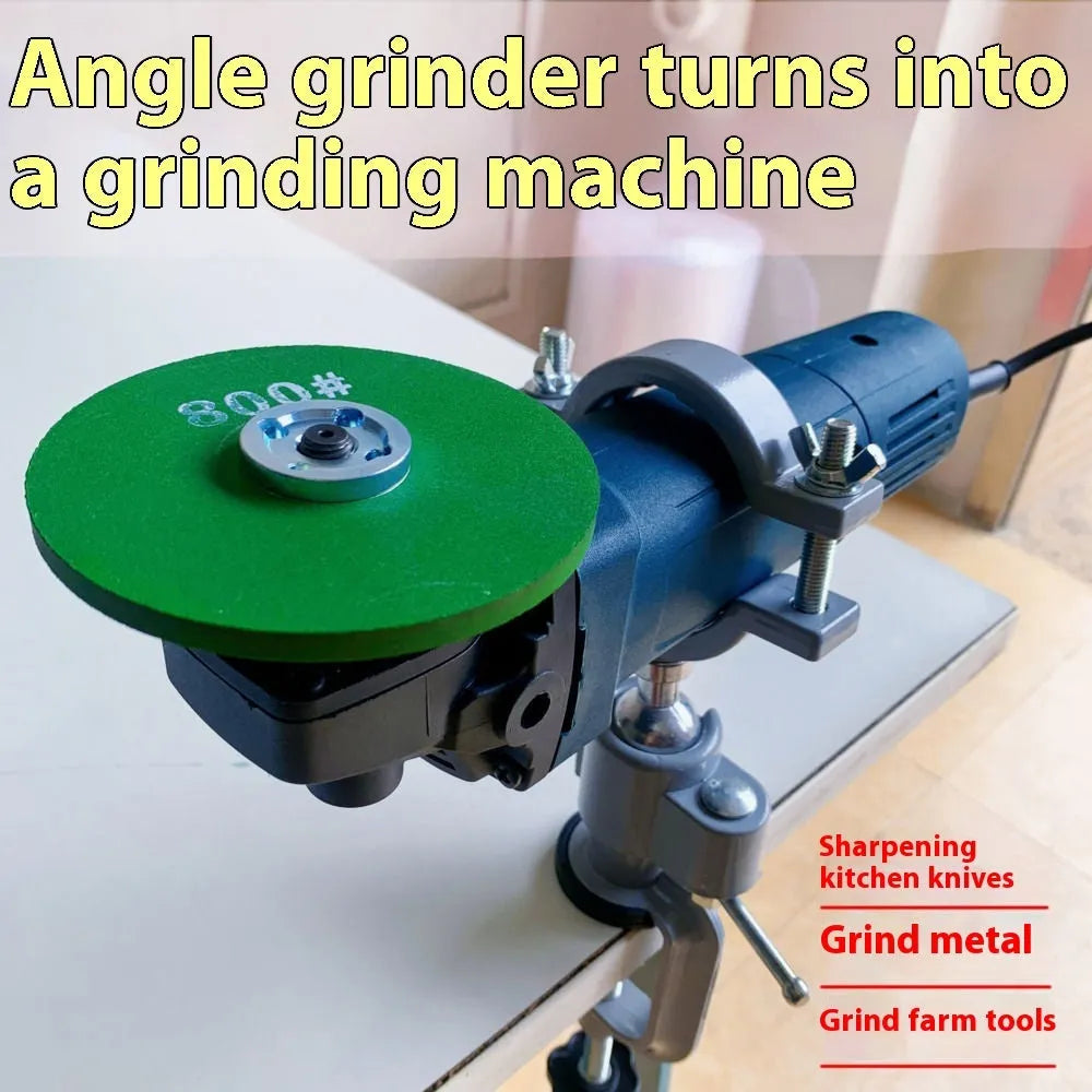 360-degree rotating bracket type bench vise with tungsten steel jaw and clamp-on design