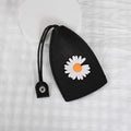 Cartoon design pull-out key case for car keys made from PU leather with pull-out tab