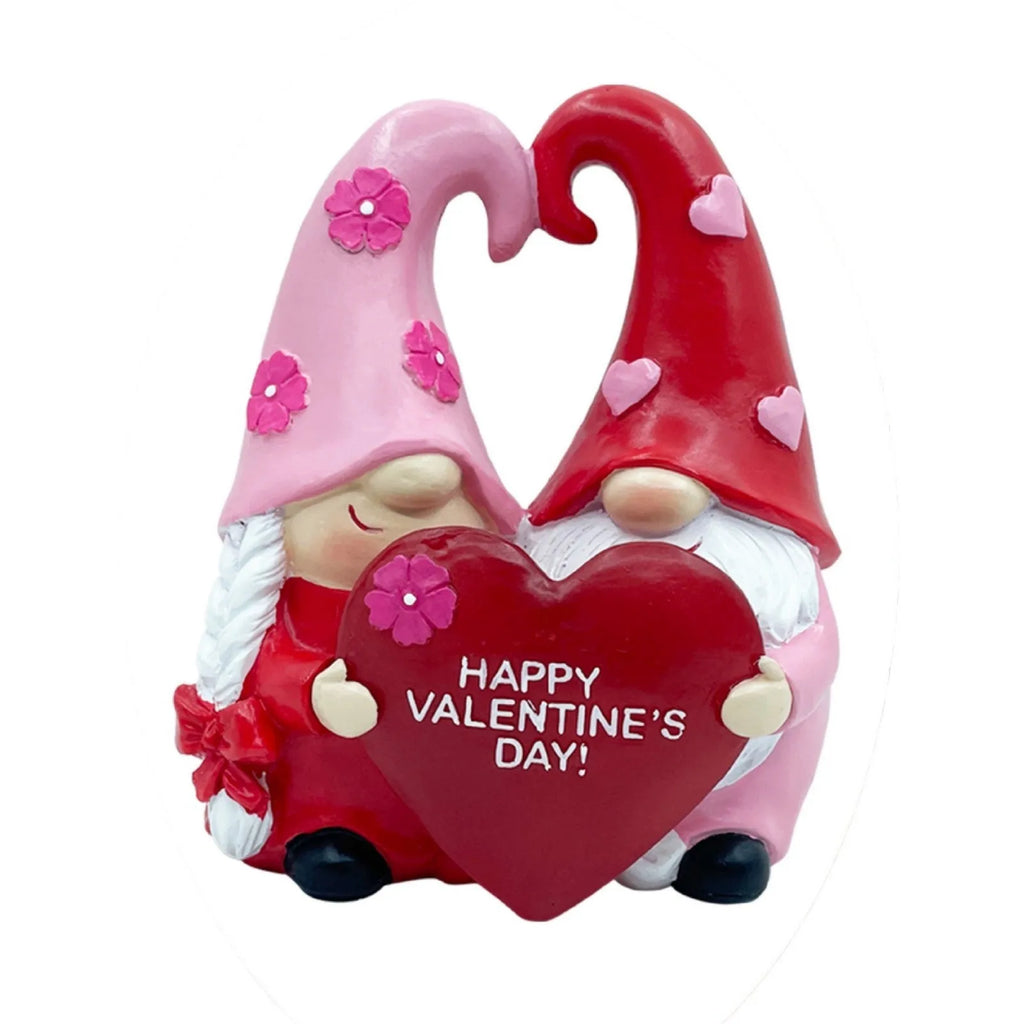 Luminous Love Dwarf resin ornament in modern simplicity style, one resin lamp piece