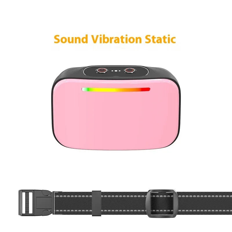 Automatic voice control bark stopper plastic dual mode 4-speed sensitivity dog training device