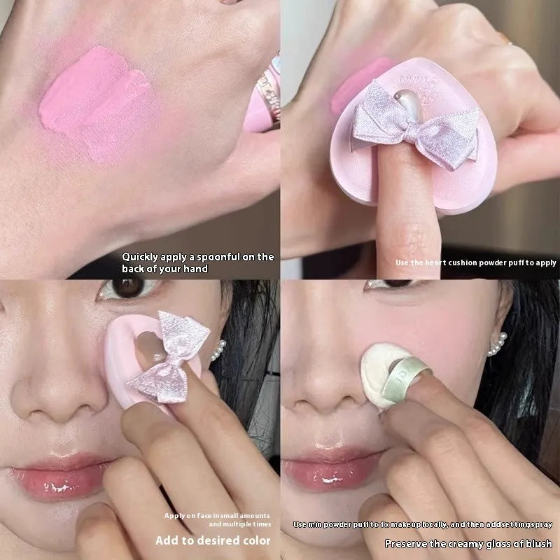 Strawberry Cupid Liquid Blush bottle in one of six shades from the Cupid series.