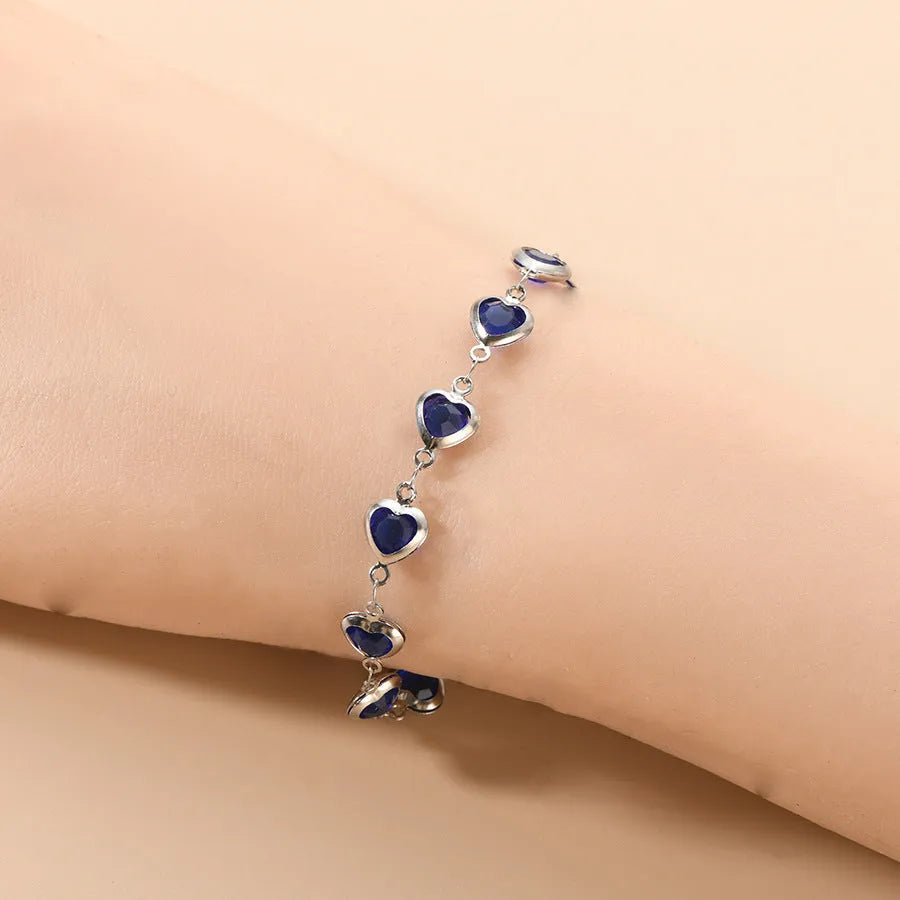 Devil's Eye stainless steel bracelet with geometric design and electroplated colour options