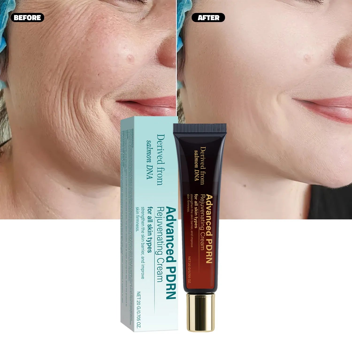 20ml tube of Skin-Activating Cream for hydrating, moisturising and firming wrinkle care