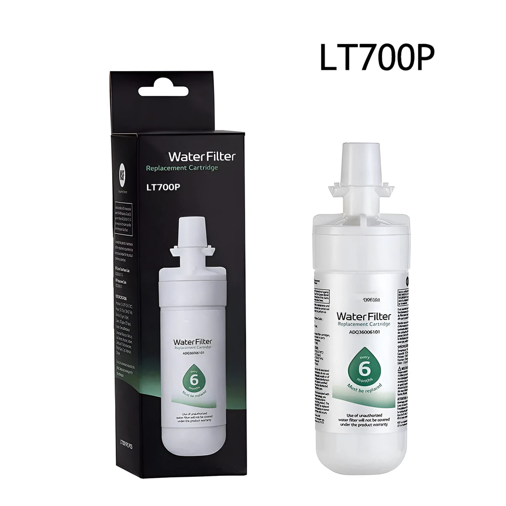 Carbon refrigerator water filter element, single replacement cartridge for fridge water purifier, 1 piece