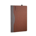 13.5 inch imitation leather laptop bag in Business Brown, 23x31.5x2.3cm, business style