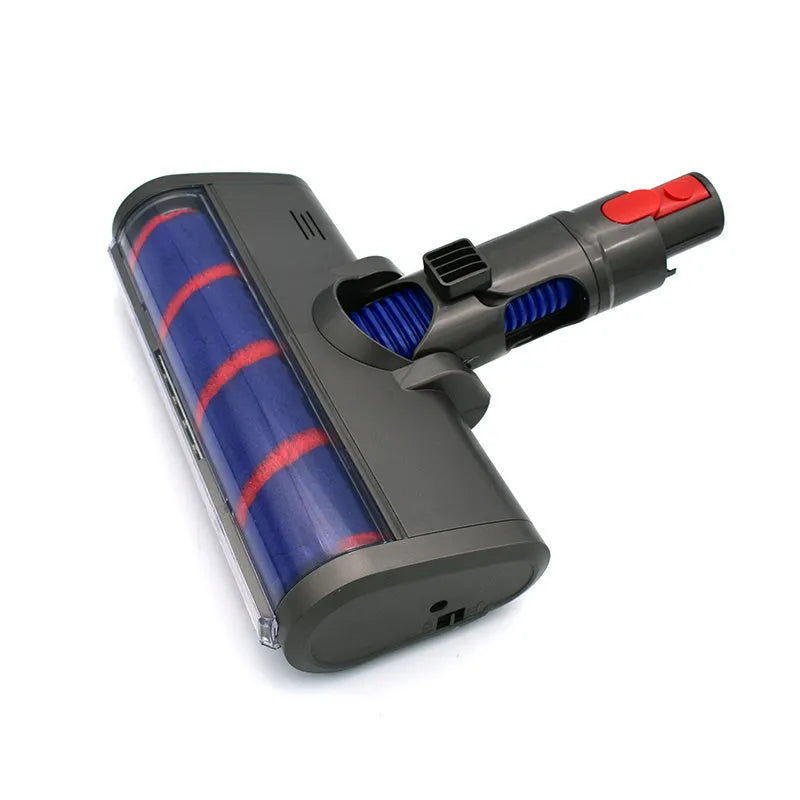 Dyson vacuum cleaner replacement electric floor brush head with rolling brush and soft velvet base for V7 V8 V10 V11 models