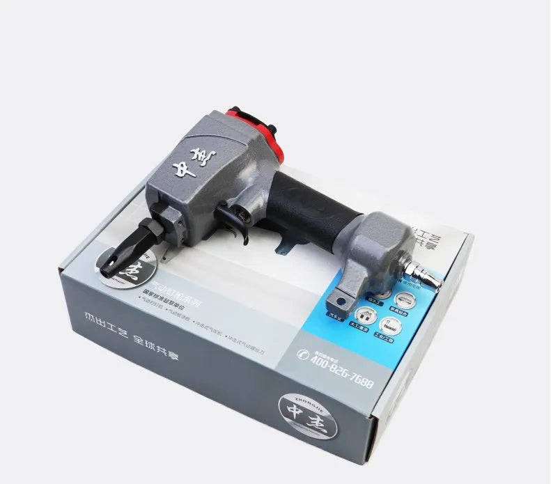 DK30 metal pneumatic hole punch gun for fabric and riveted clothing.