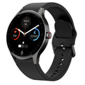 Men's and women's smart Bluetooth sport watch with round colour touchscreen on wrist