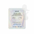 White collagen firming eye mask pad, 9 x 11.6cm, with compact 9.3 x 3.5 x 12.3cm pack